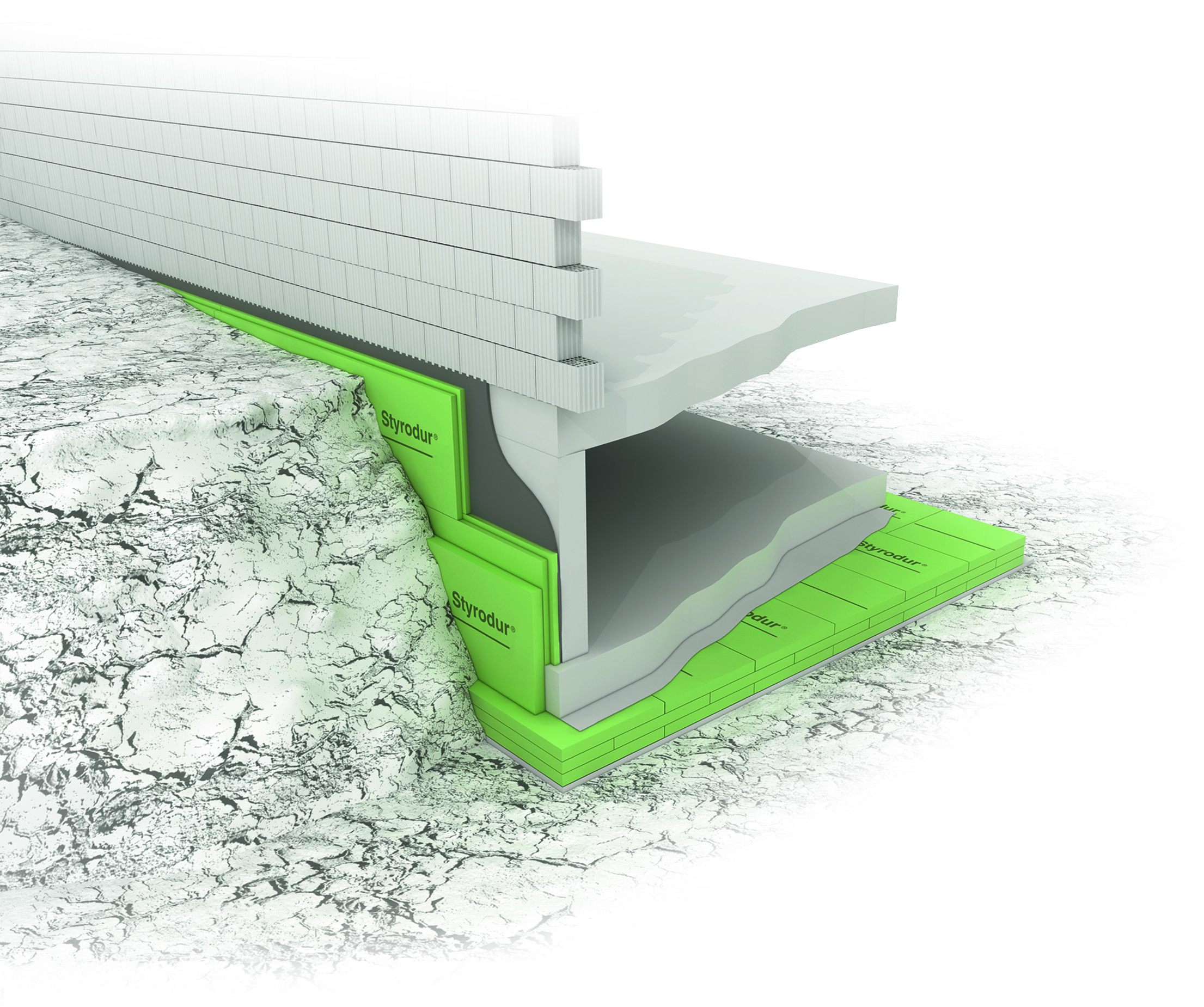 Floor insulation - Perimeter insulation - Applications - Safe. Strong.  Styrodur - BASF´s green insulation material