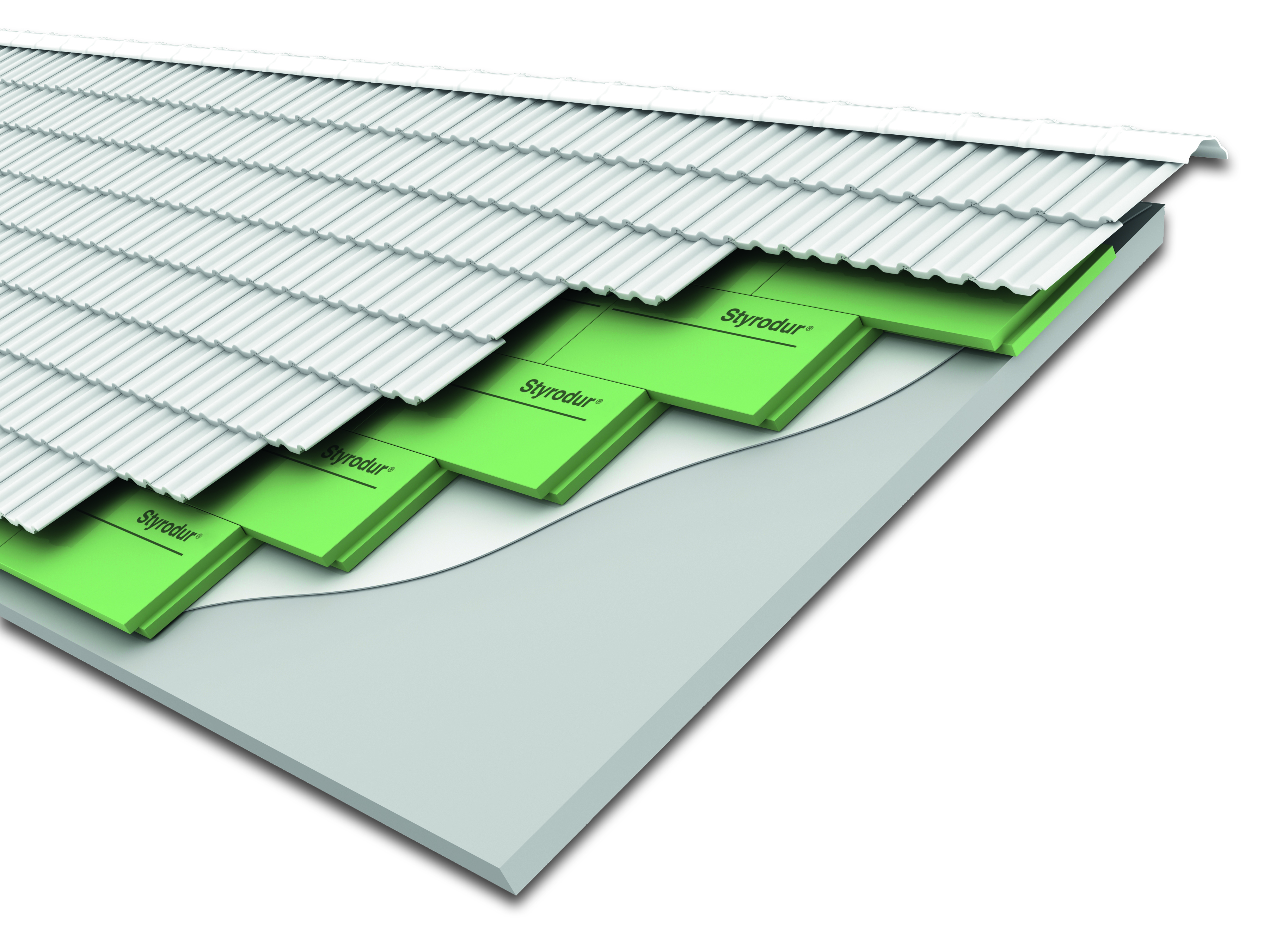 Steep roof insulation - Others - Applications - Safe. Strong. Styrodur -  BASF´s green insulation material